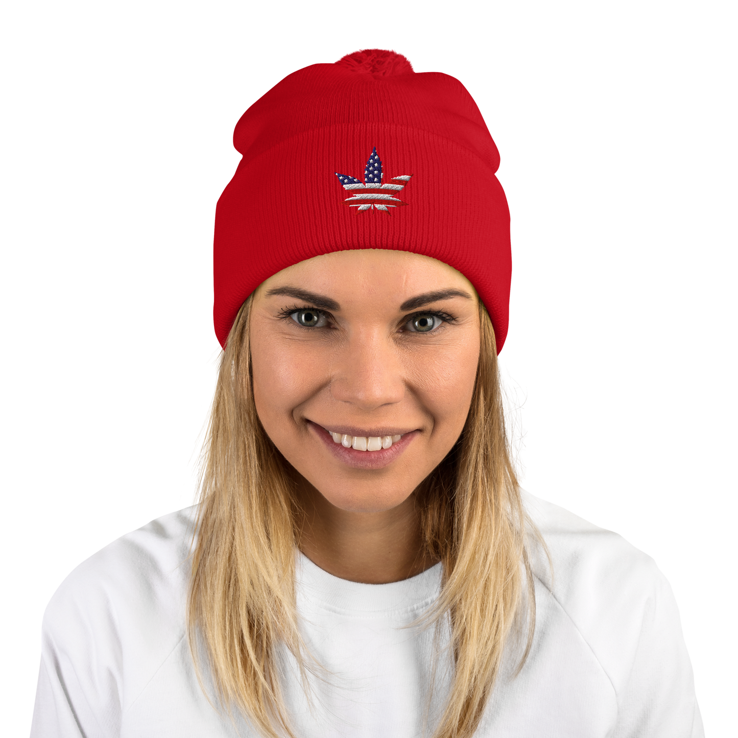 'Merica Cannabis Beanie