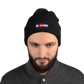 CO Flag Pom Pom Beanie