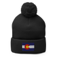 CO Flag Pom Pom Beanie